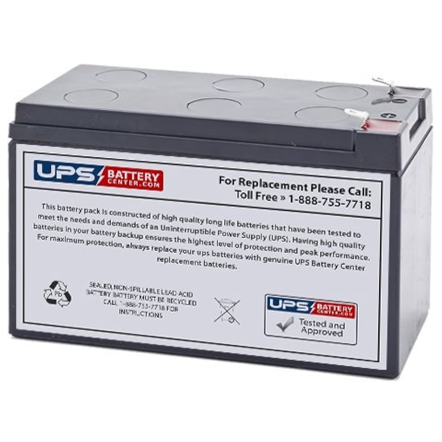 Amazon.com: 12V 9Ah F2 AGM Battery Replaces TH1234W, TH1235W